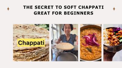 How to Make Chapati  Easy Indian Flatbread for Beginners Just 2 Ingredients