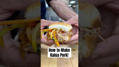 How to Make Kalua Pork bbqpork pulledpork kaluapork bbqtiktok bbq bbqrecipes bbq smokedmeat