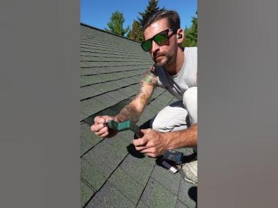 How to repair damaged roofing shingles constructionchannel diy roofing
