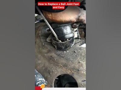 How to Replace a Ball Joint Fast and Easy shortvideo tips