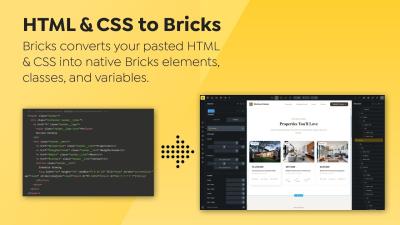 HTML  CSS to Bricks
