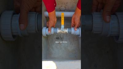 I Didnt know How To Install Brass Valve In Small Space shortsfeed shortsviral plumbing