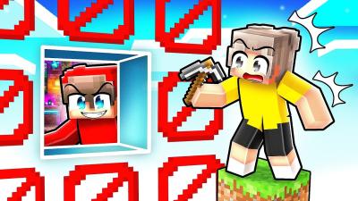 I Locked My Friends on a FAKE ONE BLOCK
