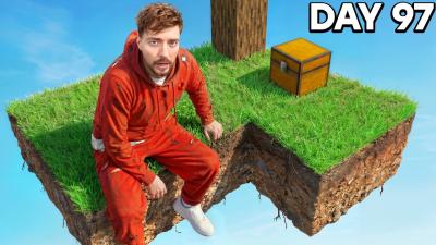 I Survived 100 Days in Skyblock