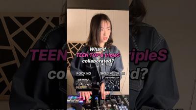 If TEEN TOP  tripleS collaborated shorts