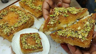 Iftar Dawat Special Tareefon Mein 4 Chand Lag Jaenge Jab Ye Dessert Banaenge  Bread Kunafa Recipe