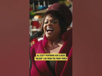 Jill Scott Performs Classic Golden Live From The Front Porch