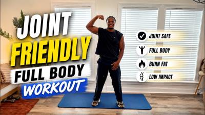 Joint Friendly Full Body Workout for Beginners Low Impact  Fat Burning