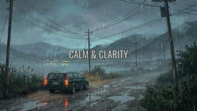 Lofi Hip Hop Beats Lonely Road in the Rain  Chillhop Lofi Mix for Calm Clarity and Focus