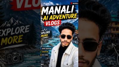   Manali Ai Adventure  vlogs ai shorts manali vlogs adventure