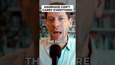 Marriage cant carry everything
