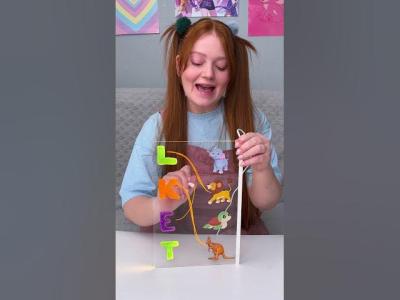 Match the Animal to the Letter kids learning