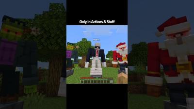 Minecraft iron golem nametags in actions and stuff