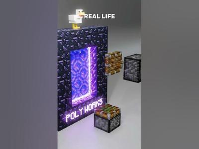 MINECRAFT VS REAL LIFE SIMULATIONS  62