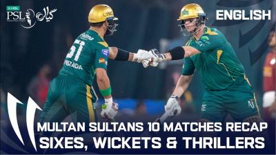 Multan Sultans 10 Matches Recap  Best Moments  Performances  HBL PSL 11  MZB1K