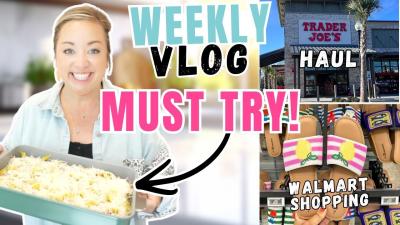 Must Try Dinner Recipe  Mini Health Update  Walmart Shopping And Haul  Week With Us