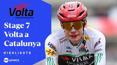 NEVER IN DOUBT  Mens 2026 Volta a Catalunya Stage 7 Race Highlights  TNT Sports Cycling