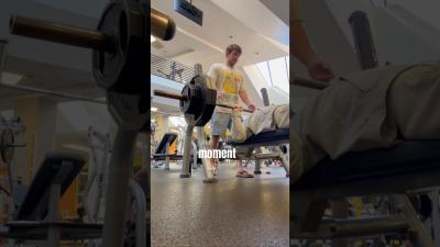 NEW MAX BENCH florida clips pov funny workout viral vlog