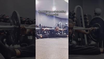 Now THIS type of stretching gets RESULTS...watch and see 