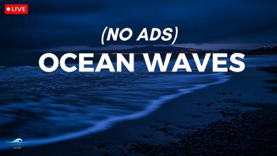  Ocean Waves for Deep Sleep  Ocean Sounds for Full Night Rest With A Dark Screen And Rolling Waves
