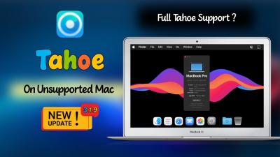 OCLPPlus 3.1.9 is HERE Full macOS Tahoe Support WiFi GPU Acceleration FIX on Unsupported Macs