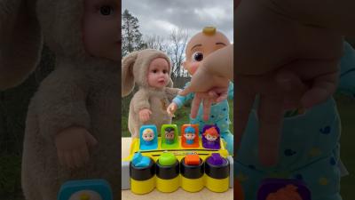 Perfect Fun Cocomelon Pop n Play Pals