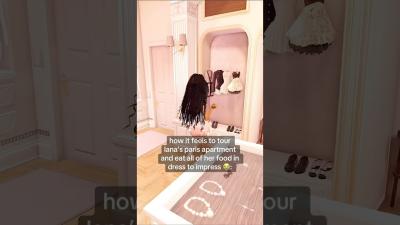 POV YOU TOUR LANAS APARTMENT IN DRESS TO IMPRESS roblox dresstoimpress dti