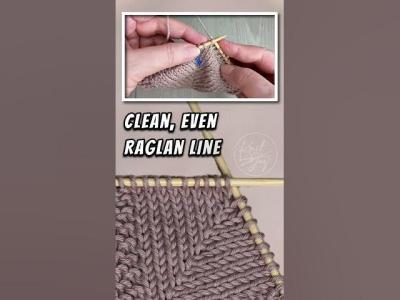 Raglan increase shorts knitting raglanincrease 102