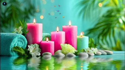 Relaxing Spa Music  Gentle Sounds of Water Insomnia Relief Calm Anxiety and Sleep Instantly