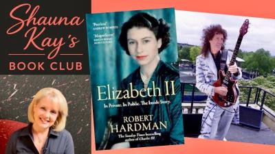 Robert Hardman Elizabeth II Remembered Brian May Up On The Roof bookchat QEII shaunakay