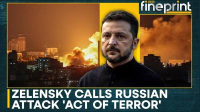 RussiaUkraine War Russian Drones Blow Up Ukrainian Passenger Train Zelensky Vows Fierce Response
