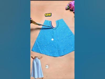 Simple Culottes design fashion sewing diy