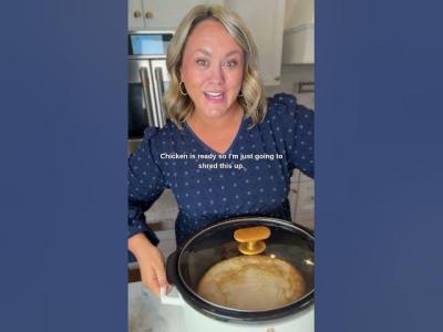 Slow Cooker Chicken Alfredo Tortellini