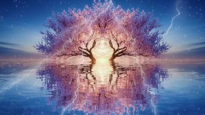 Soothing Rain  Soft Thunder 1 Hour Relaxing Sleep Atmosphere