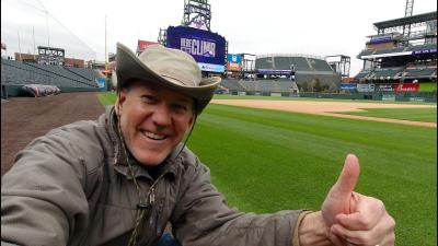 Stadium Tour of Coors Field on a Cold Opening Day 32726