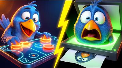 Talking Birds Game Epic Mini Games  Funny Cartoon Compilation 