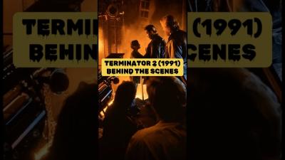 Terminator 2 1991  How This Legendary Scene Was Filmed  AI Reimagined Behind the Scenes 