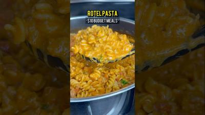 THE BEST ROTEL PASTA RECIPE  TACO HELPER onepotmeal
