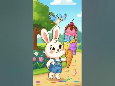 The Melting Ice Cream  Moral Story for Kids shorts viralvideo shortsfeed