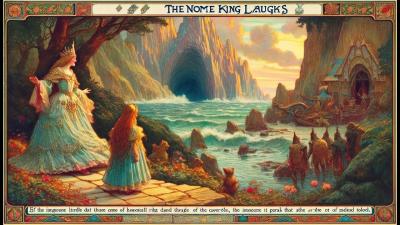 The Nome King Laughs  Ozma of Oz  Ch. 13