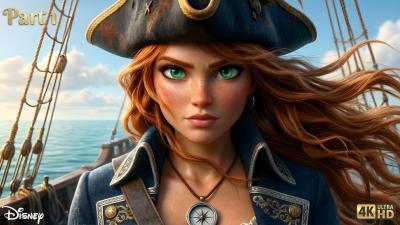 The Princess Who Became a Pirate Legend  Part 1 Epic Animated Adventure Story