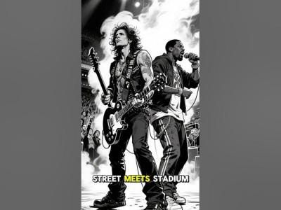 The Song That United HipHop  Rock  Walk This Way  RunD.M.C. x Aerosmith shorts rock hiphop