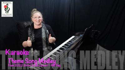 Theme Song Medley  From 2022 Strive To Be Concert  Nik Day  Piano Karaoke with Brenda