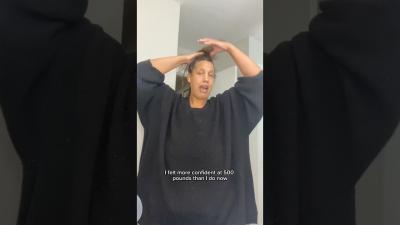 Time to stop the down talk weightloss fitnessinspiration gymmotivation selflove looseskin