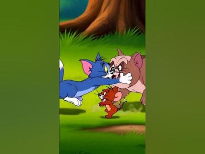 Tom  Jerry vs Spike  Funniest Cartoon Chase Scene Ever