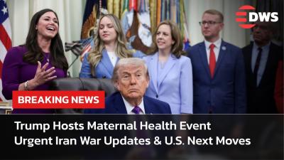 Trump Hosts Maternal Health Event at White House  Urgent Iran War Updates  U.S. Next Moves  AC15