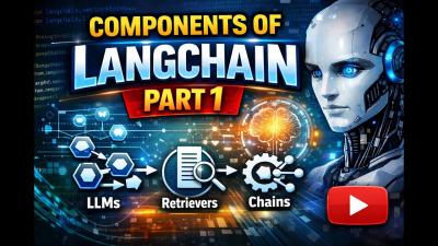Video 4  Components of Lang Chain  Part 1