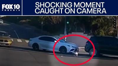 Video shows toddler falling out of moving car in California  FOX 10 Phoenix