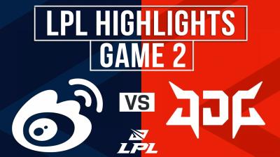 WBG vs JDG Highlights Game 2  LPL 2026 Split 2  Weibo Gaming vs JD Gaming
