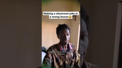 When you make a classroom Joke in a wrong lesson shorts
